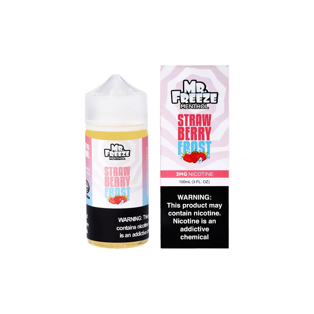 Juice Mr Freeze Free Base | Strawberry Frost 100mL